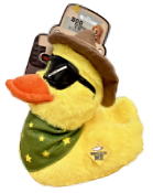 Juguete para perros Pato Jeep Capitán