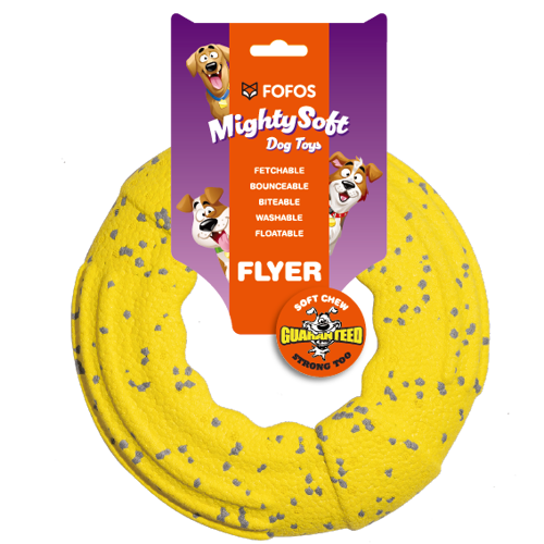 FOFOS | Brinquedo Resistente em Forma de Disco (Mighty Soft) - para Cão