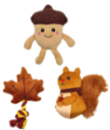 FOFOS Pack de Outono – 3 Brinquedos