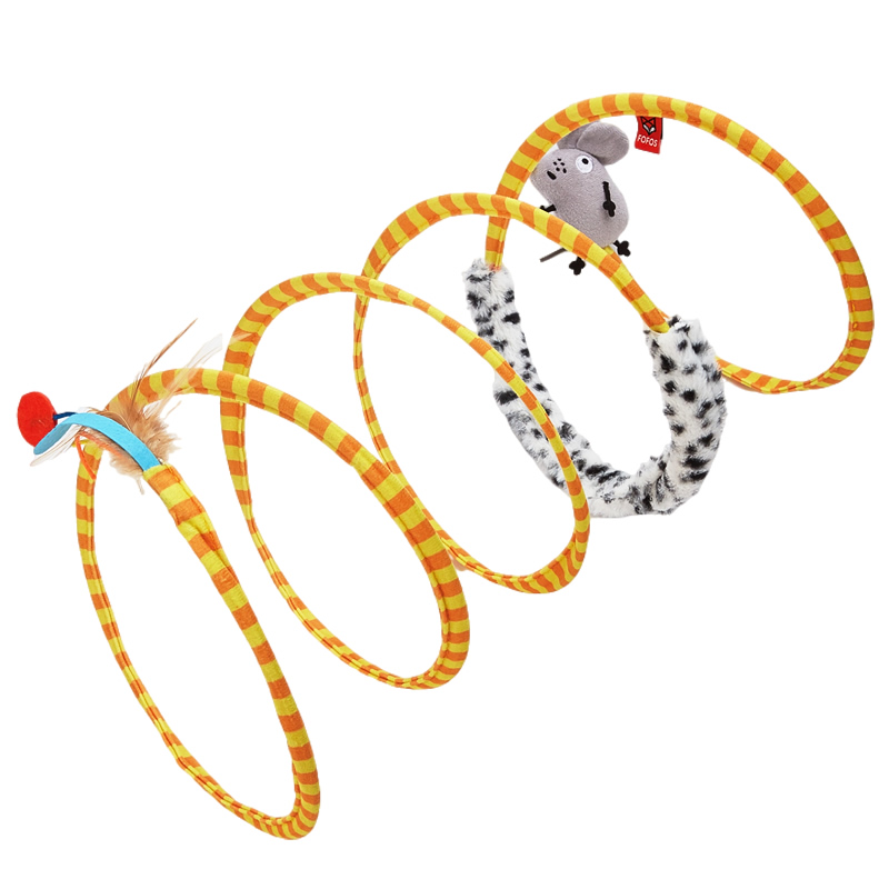 Túnel Espiral gato safari FOFOS Tamanho L