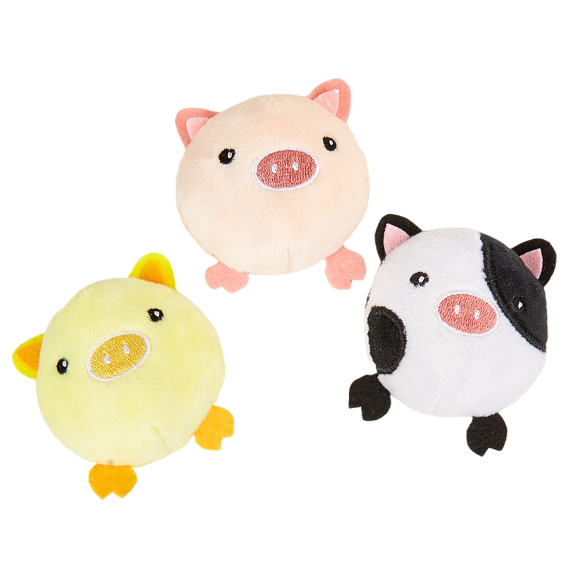 Bolas Animais da Quinta FOFOS (Caixa completa 18 unidades)