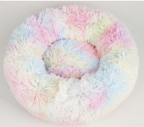 Cama Relax Tie-Dye Donut para Animais de Estimação FOFOS