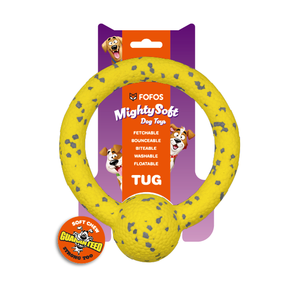 Arco com Bola p/ Puxar | Cães | FOFOS