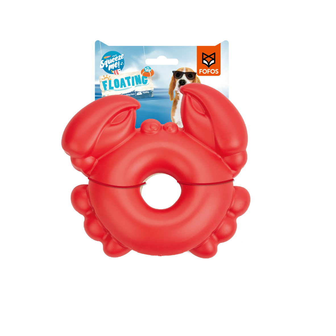 Caranguejo p/ Mastigar Estridente FOFOS