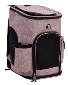 Mochila transportadora rosa FOFOS