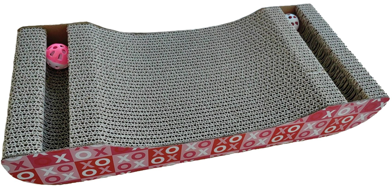 Arranhador com bolas e guizos | FOFOS