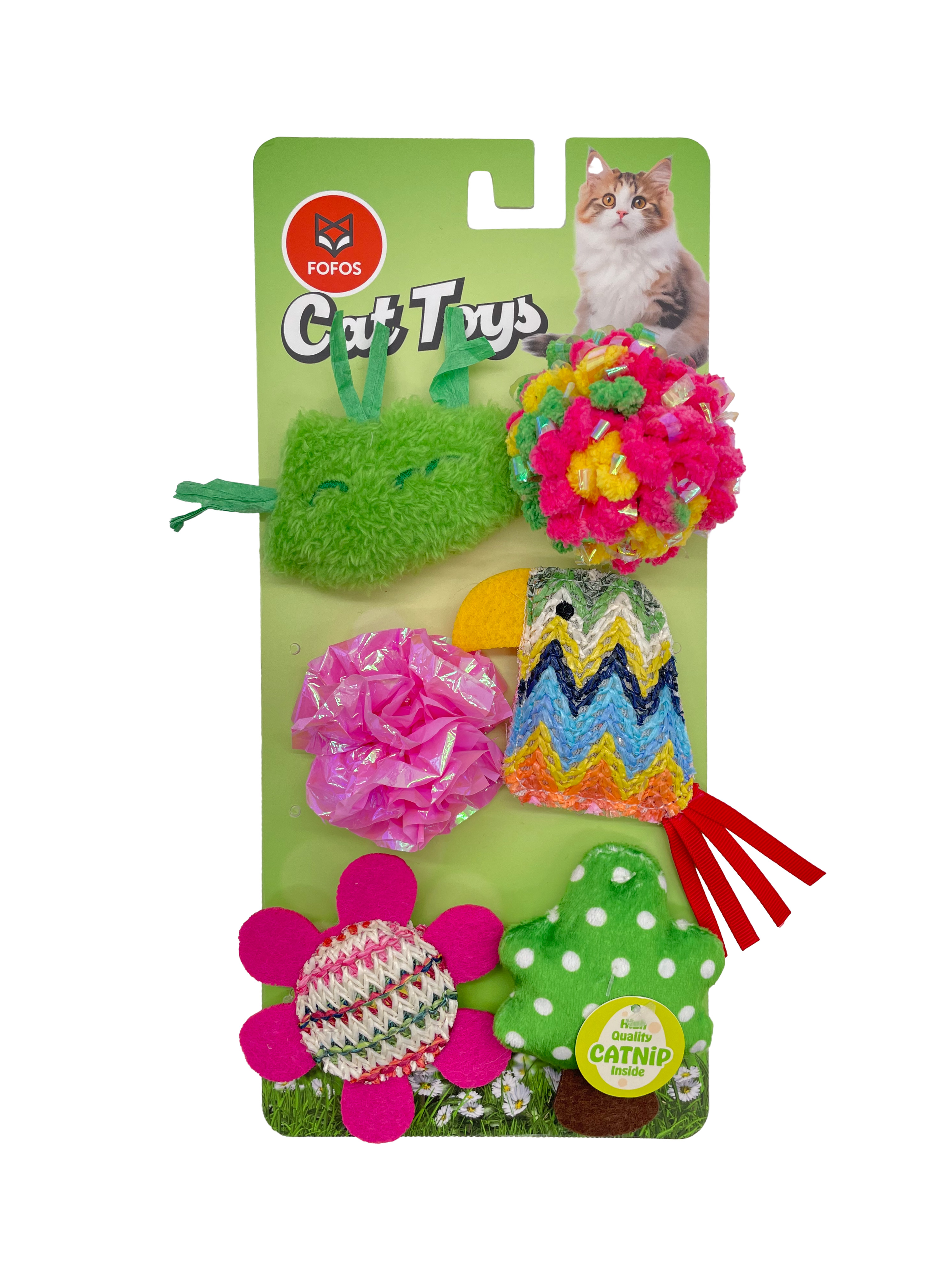 Brinquedos para Gato, Conjunto de 6 - Edição Primavera