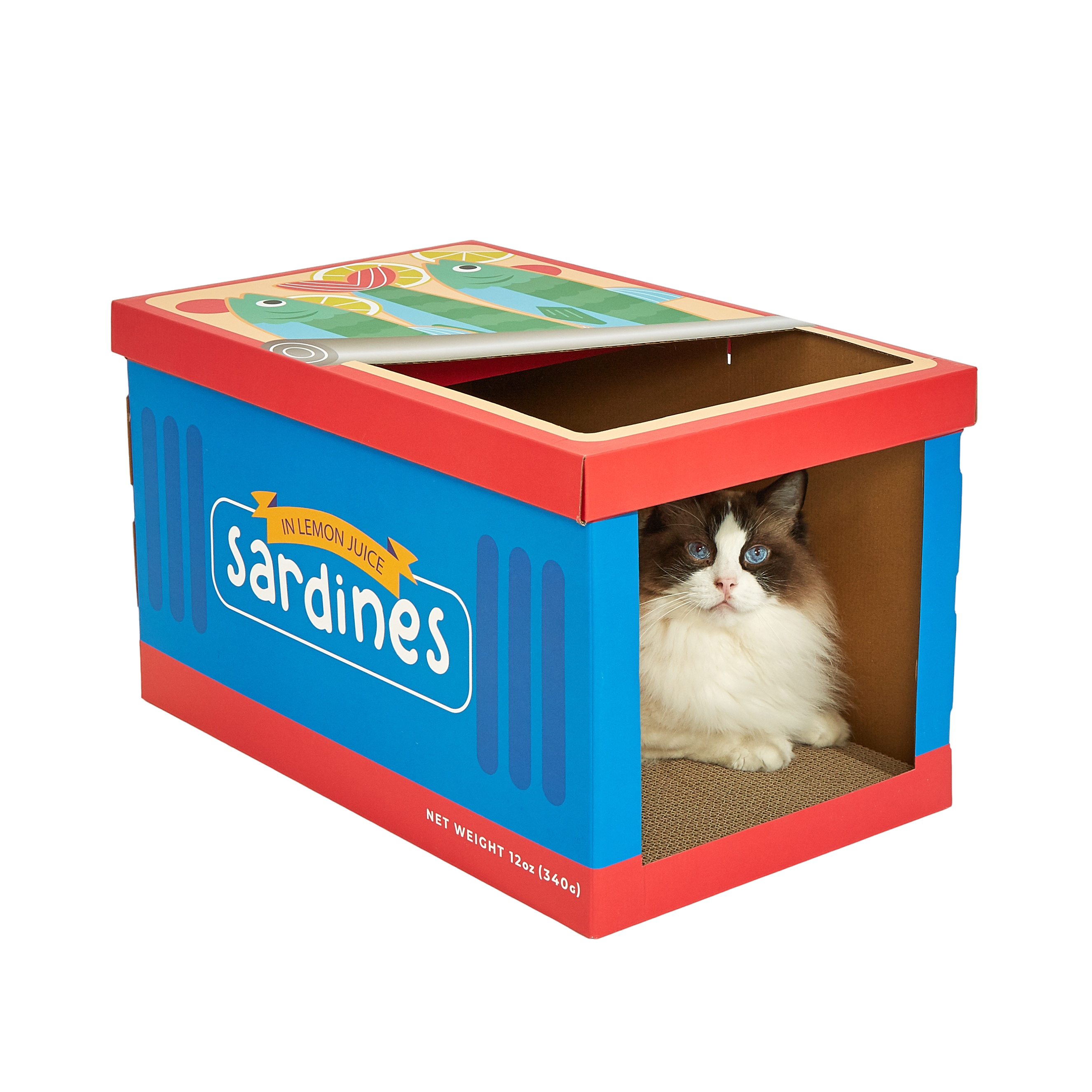 Arranhador para Gato - Lata Sardinhas - FOFOS