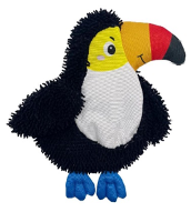 FOFOS Brinquedo Resist. para Cães Pássaro Sem Enchimento com Som Crocante