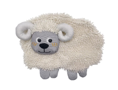 FOFOS Brinquedo Resist. para Cães Ovelha Sem Enchimento com Som Crocante