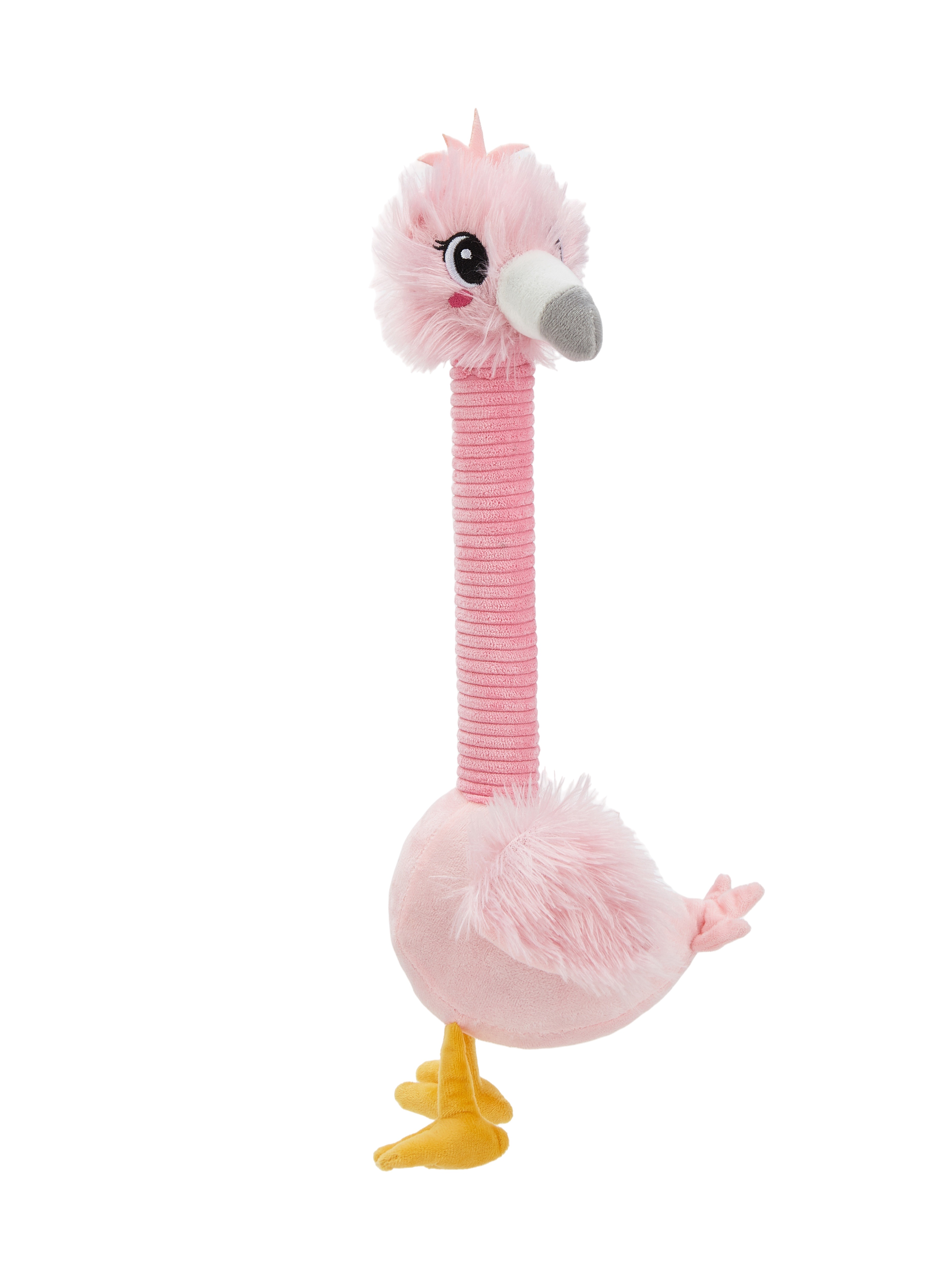 Brinquedo para Cão Pescoço Comprido Flamingo